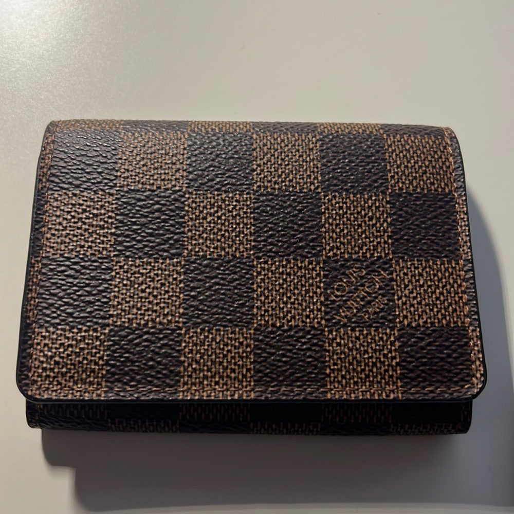 Authentic Louis Vuitton business card holder